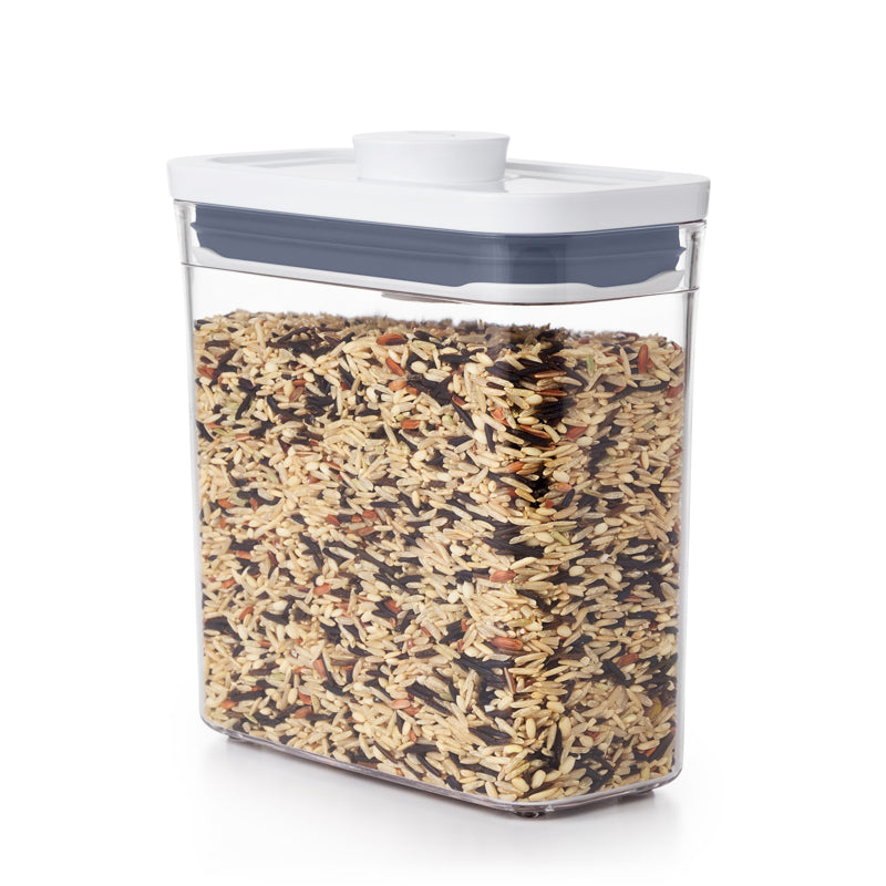 OXO POP 2.0 Slim Rectangle Short Container - 1.1L
