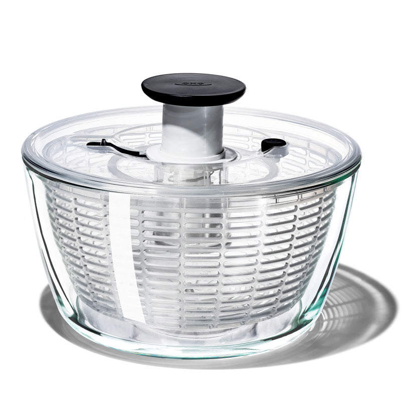 OXO Glass Salad Spinner (6L)
