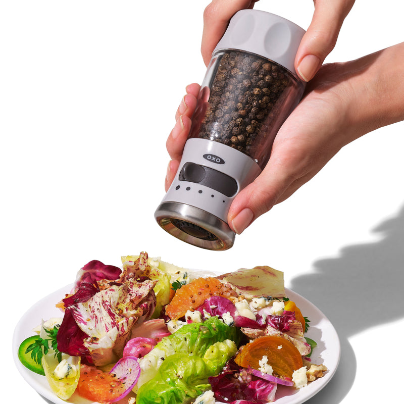 OXO Contoured Mess-Free Pepper Grinder