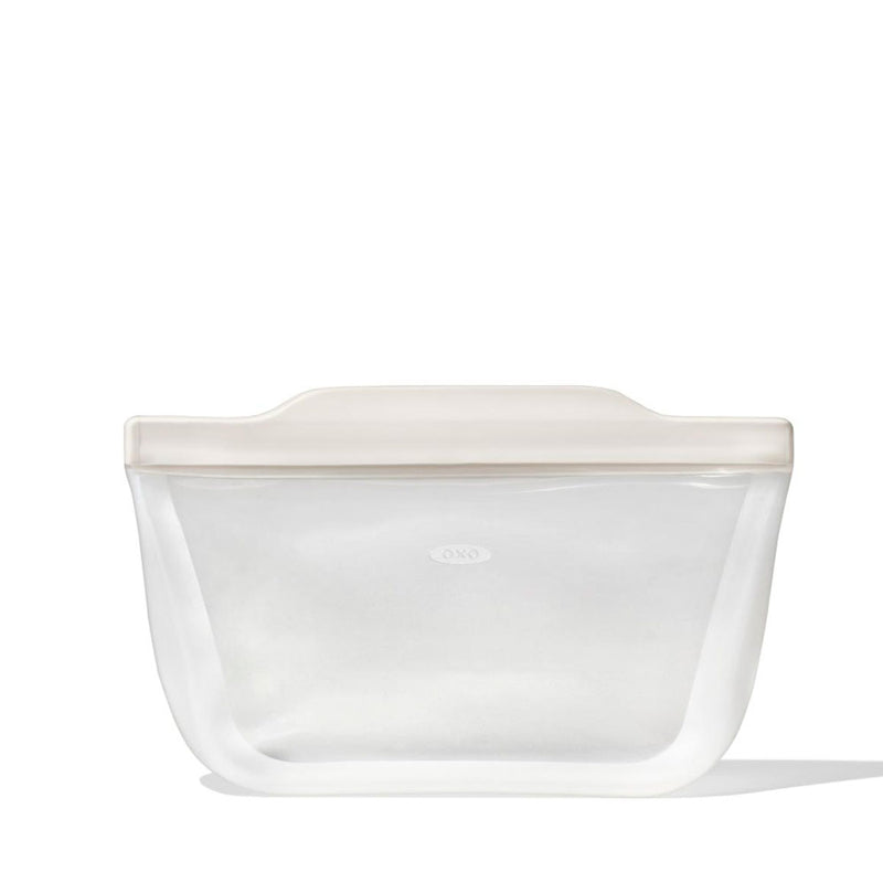 OXO Reusable Stand-Up Bag - Oat White (32oz)