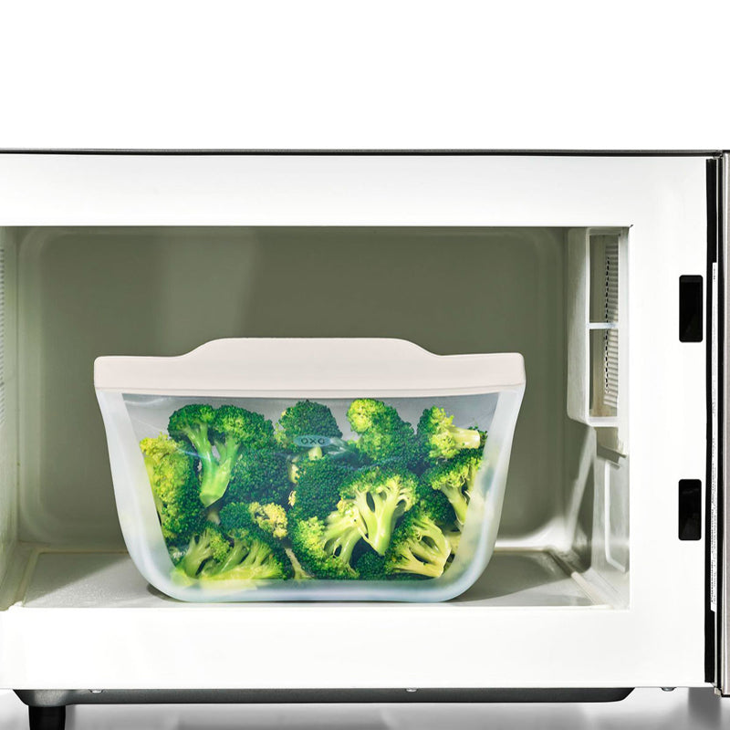 OXO Reusable Stand-Up Bag - Oat White (32oz)