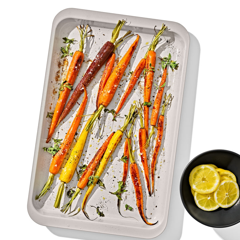 OXO Non-Stick Pro Ceramic Coated Metal Bakeware Half Sheet Pan - Storm Blue