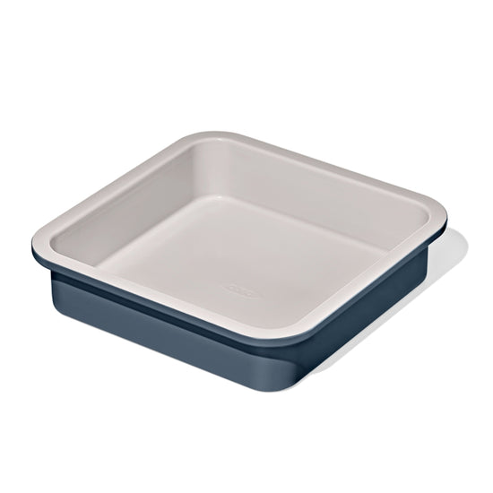 OXO Non-Stick Pro Ceramic Coated Metal Bakeware 9” Square Cake Pan – Storm Blue