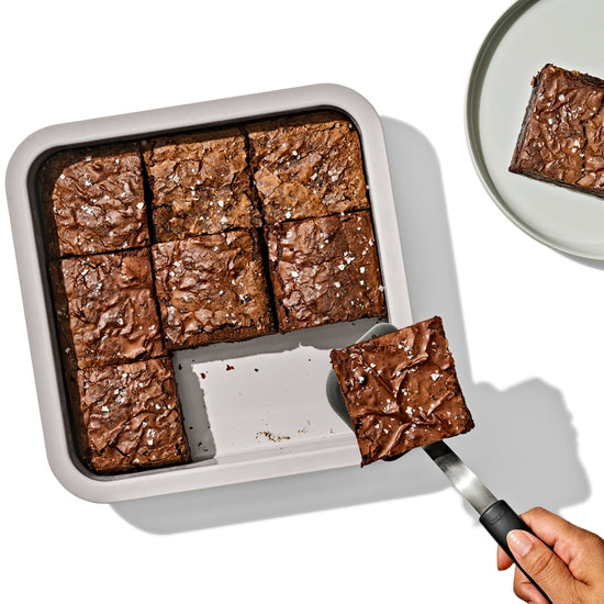 OXO Non-Stick Pro Ceramic Coated Metal Bakeware 9” Square Cake Pan – Storm Blue
