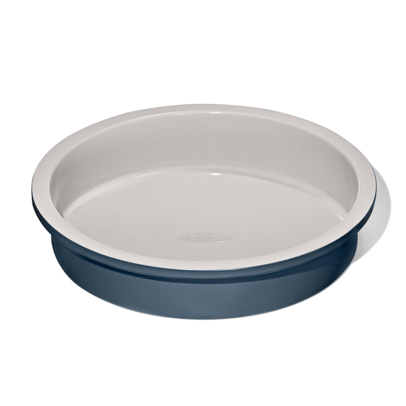 OXO Non-Stick Pro Ceramic Coated Metal Bakeware 9” Round Cake Pan – Storm Blue