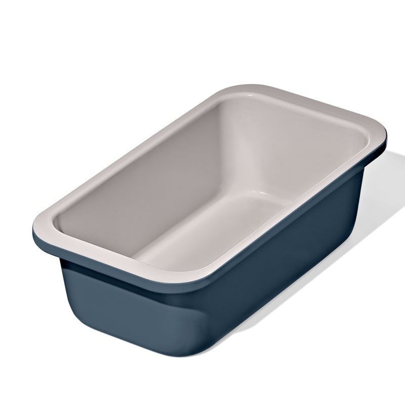 OXO Non-Stick Pro Ceramic Coated Metal Bakeware 1Lb Loaf Pan – Storm Blue