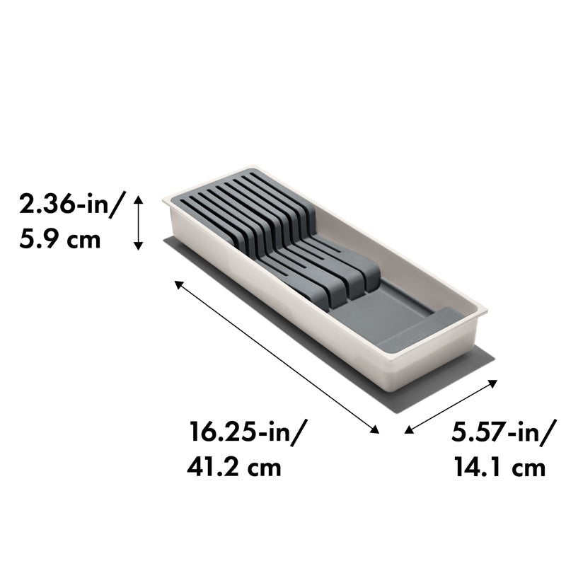 Compact Knife Drawer Organizer