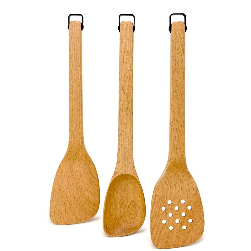 Beechwood Utensil Set - 3pc