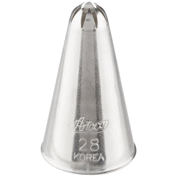 Ateco Closed Star Piping Tip #28