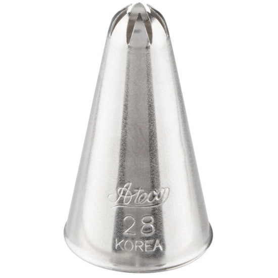 Ateco Closed Star Piping Tip #28