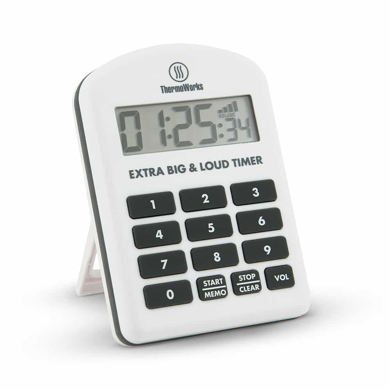ThermoWorks Extra Big & Loud Timer White
