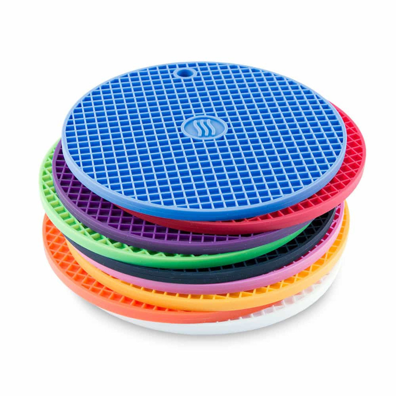 ThermoWorks Silicone Trivet - 7" Round Black