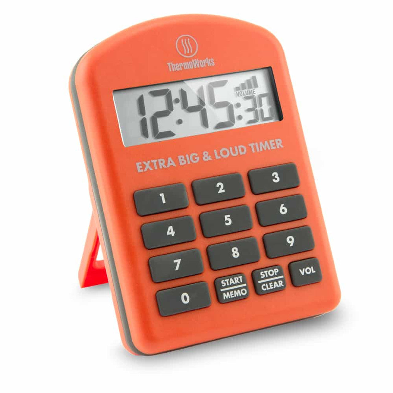 ThermoWorks Extra Big & Loud Timer Orange