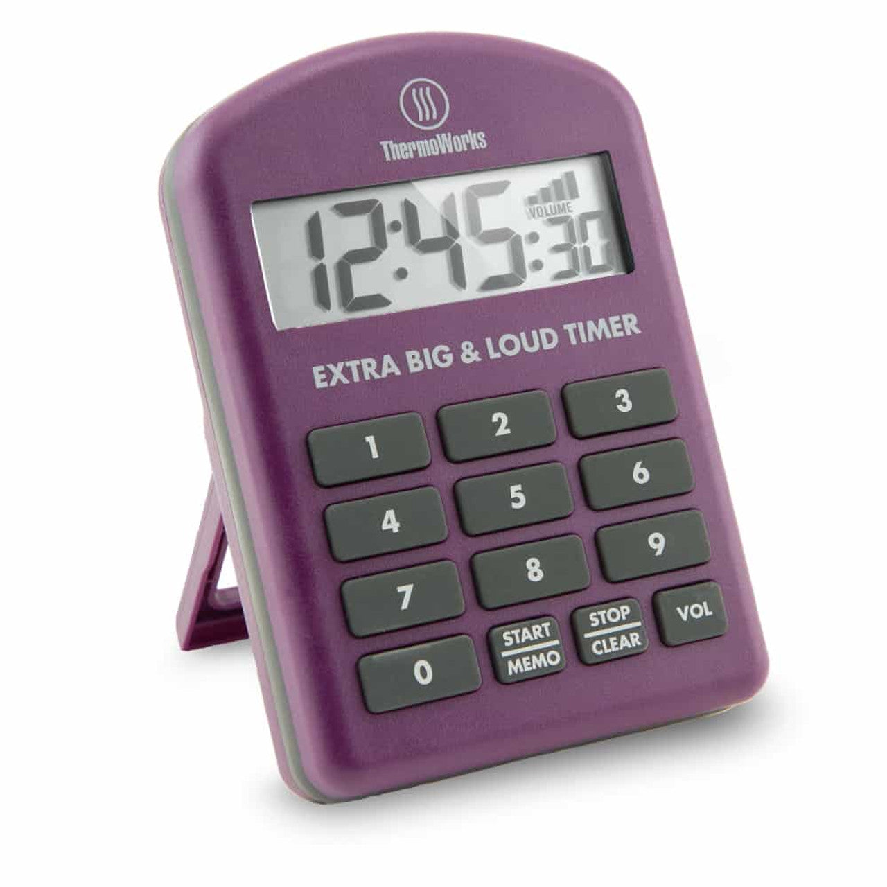 ThermoWorks Extra Big & Loud Timer Purple