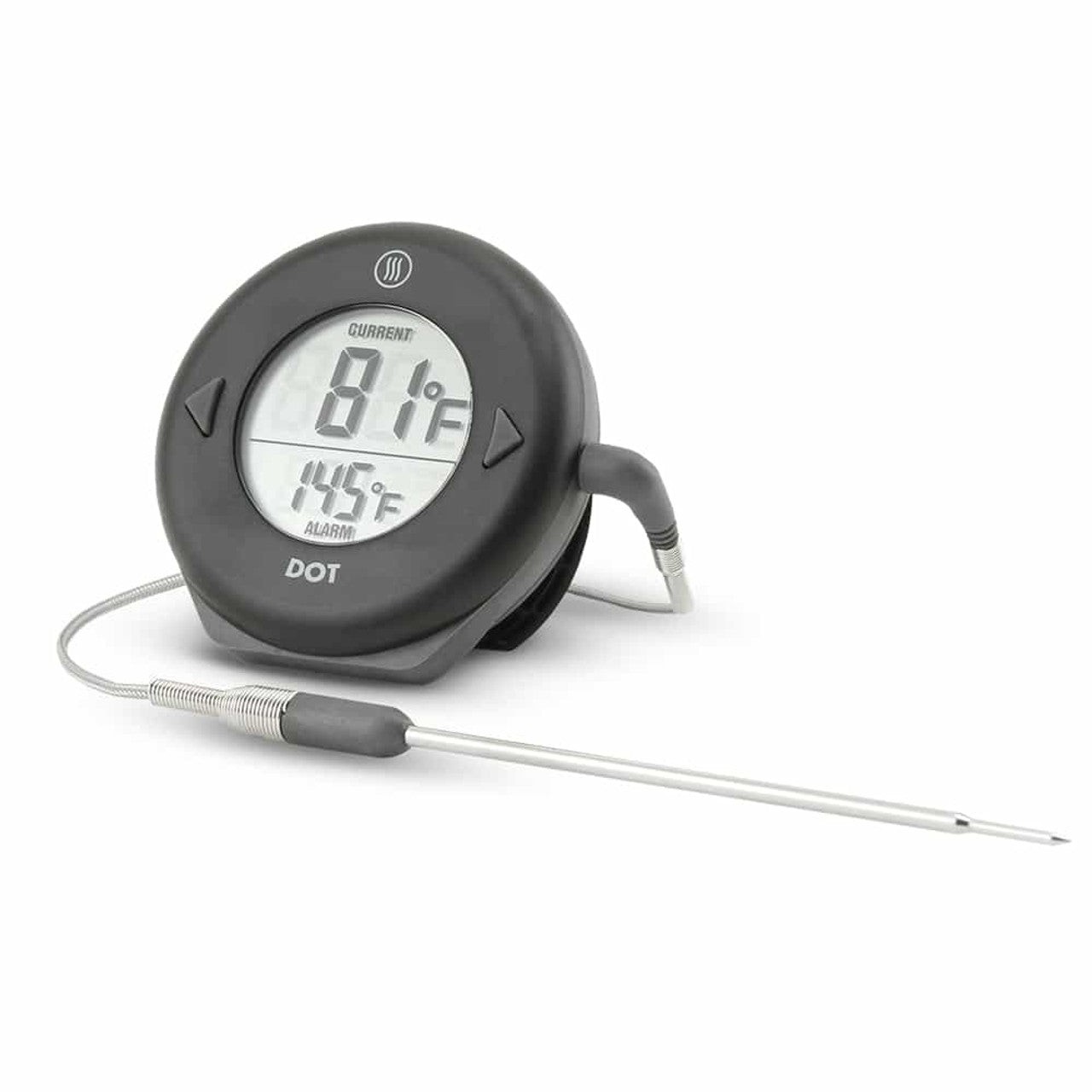 ThermoWorks DOT Simple Alarm Thermometer Black
