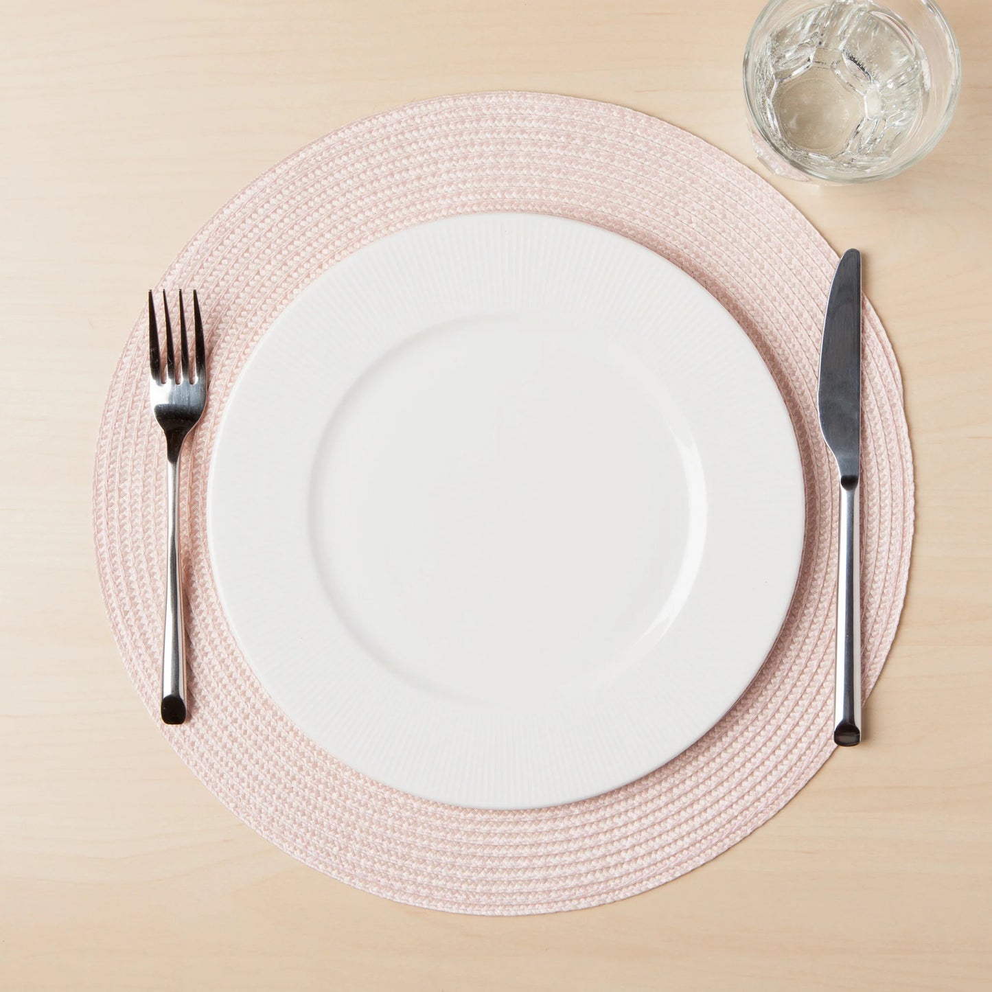 Placemat - Disko Shell Pink Round