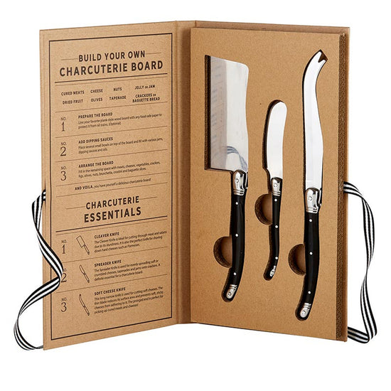 Charcuterie Essentials Book Box - Assorted Knives