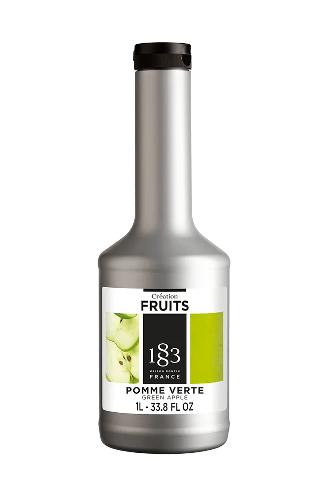 1883 -  Green Apple Puree 1L (Shelf Stable)