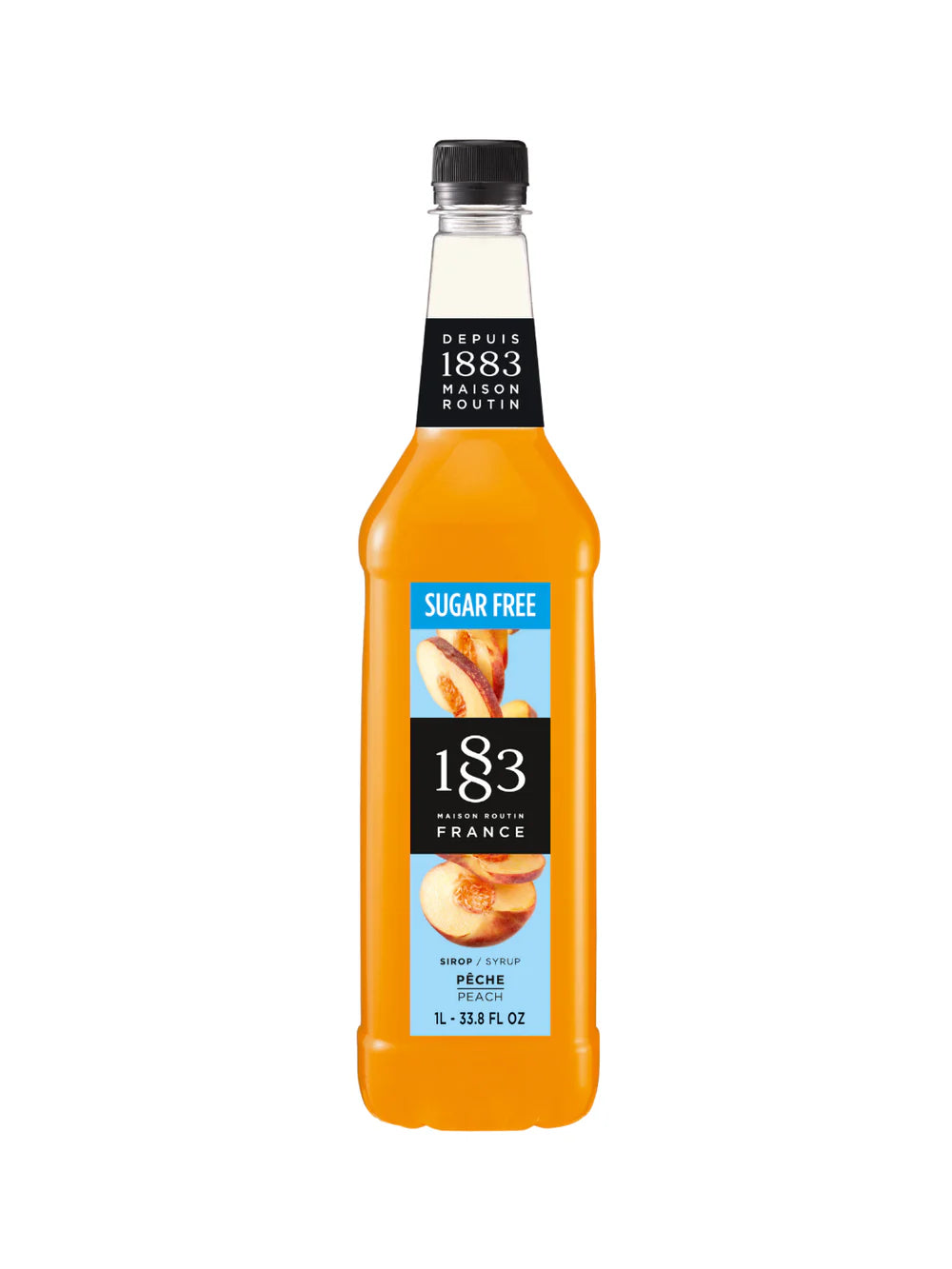 1883 - Sugar Free Peach Syrup 1L