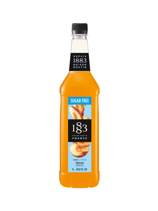 1883 - Sugar Free Peach Syrup 1L