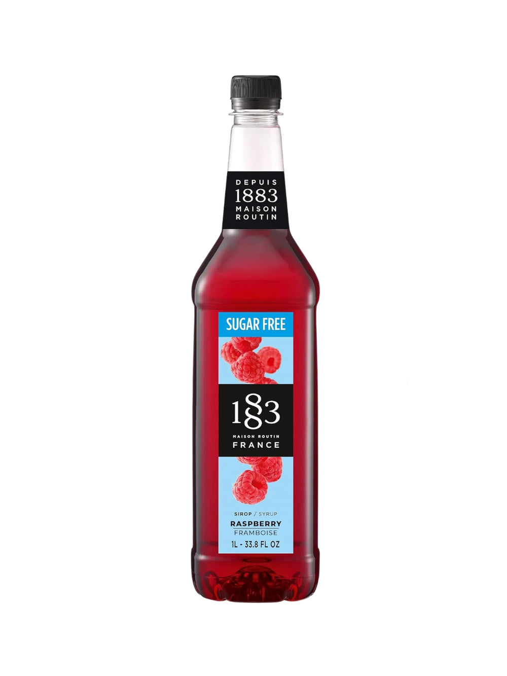 1883 - Sugarfree Raspberry Syrup 1L plastic