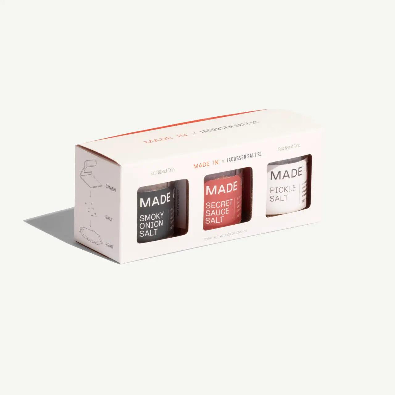 Made In Jacobsen Salt Co. Seasoning Trio