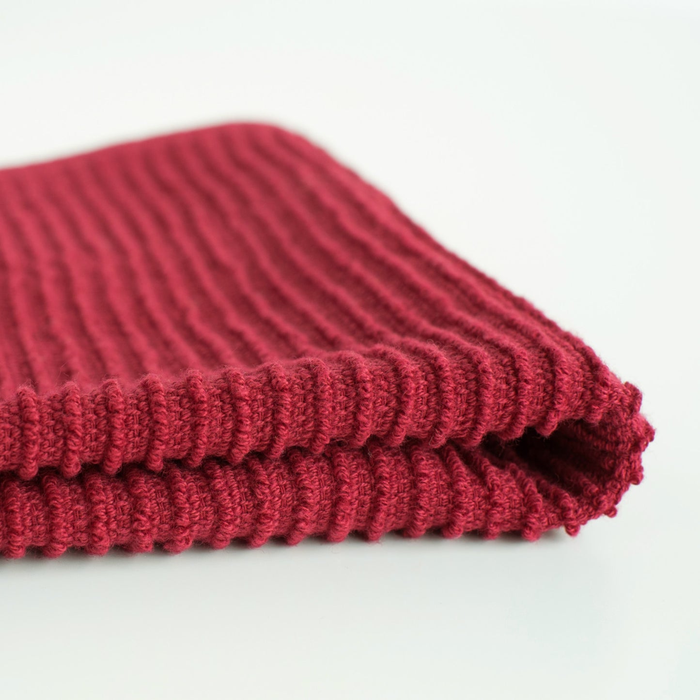 Dishcloth Ripple Set/2 - Carmine