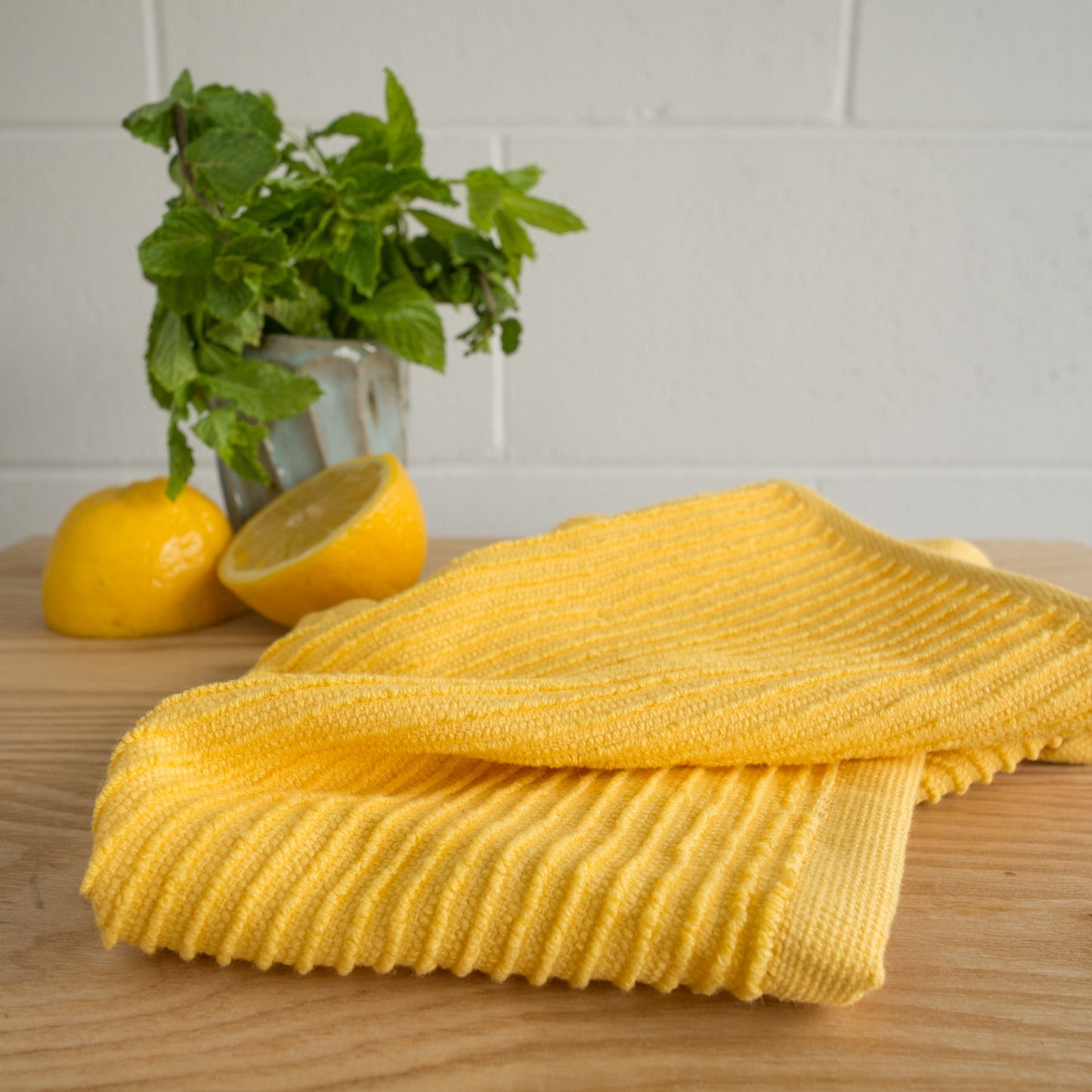 Dishcloth Ripple Set/2 - Lemon