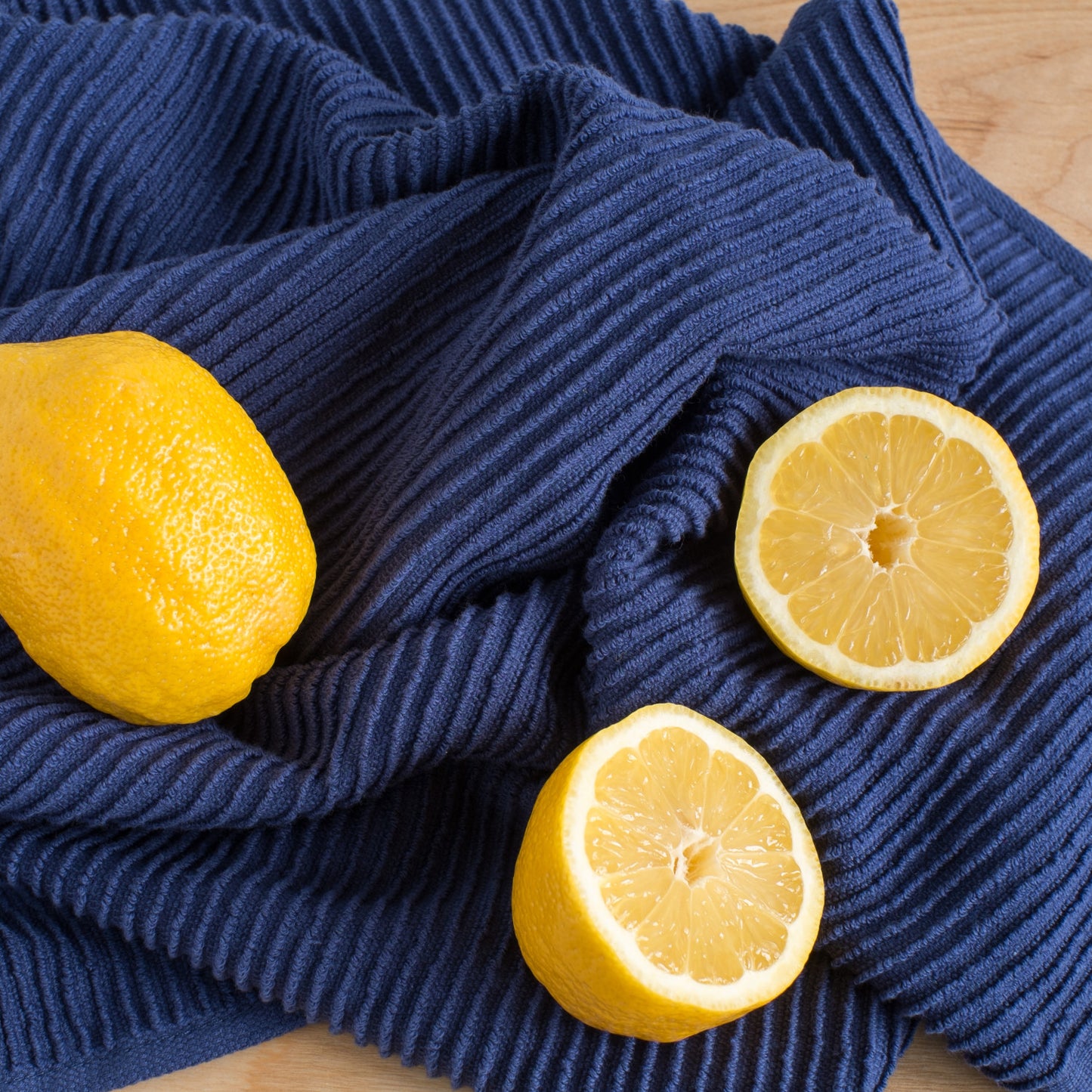 Kitchen Towel Ripple - Indigo