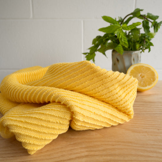 Kitchen Towel Ripple - Lemon – Maison Cookware + Bakeware