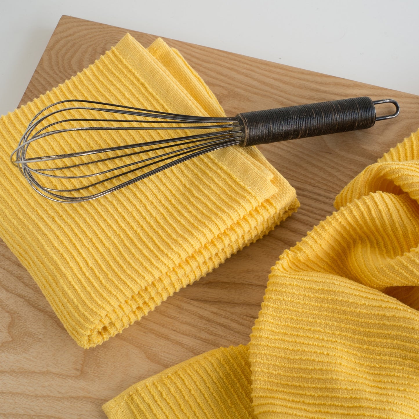 Kitchen Towel Ripple - Lemon