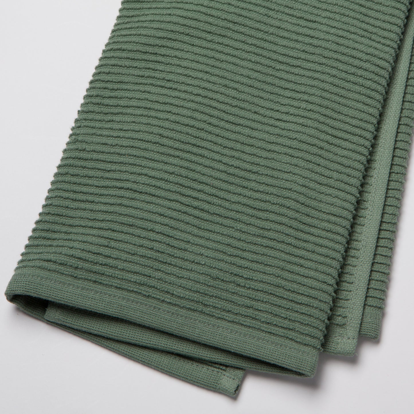 Kitchen Towel Ripple - Elm Green