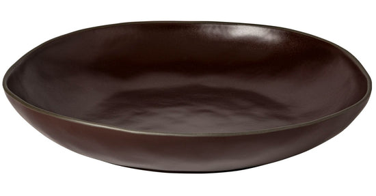 Costa Nova Stacked Organic Serving Bowl — Port