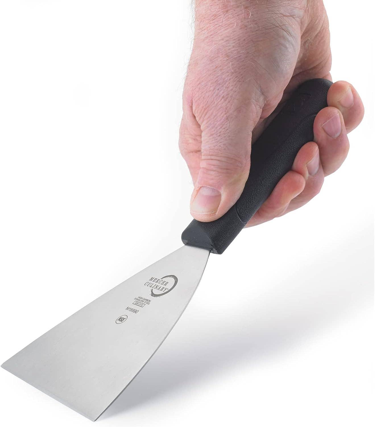 Mercer Millennia Grill Scraper 4"x 4-1/2" Blade Black