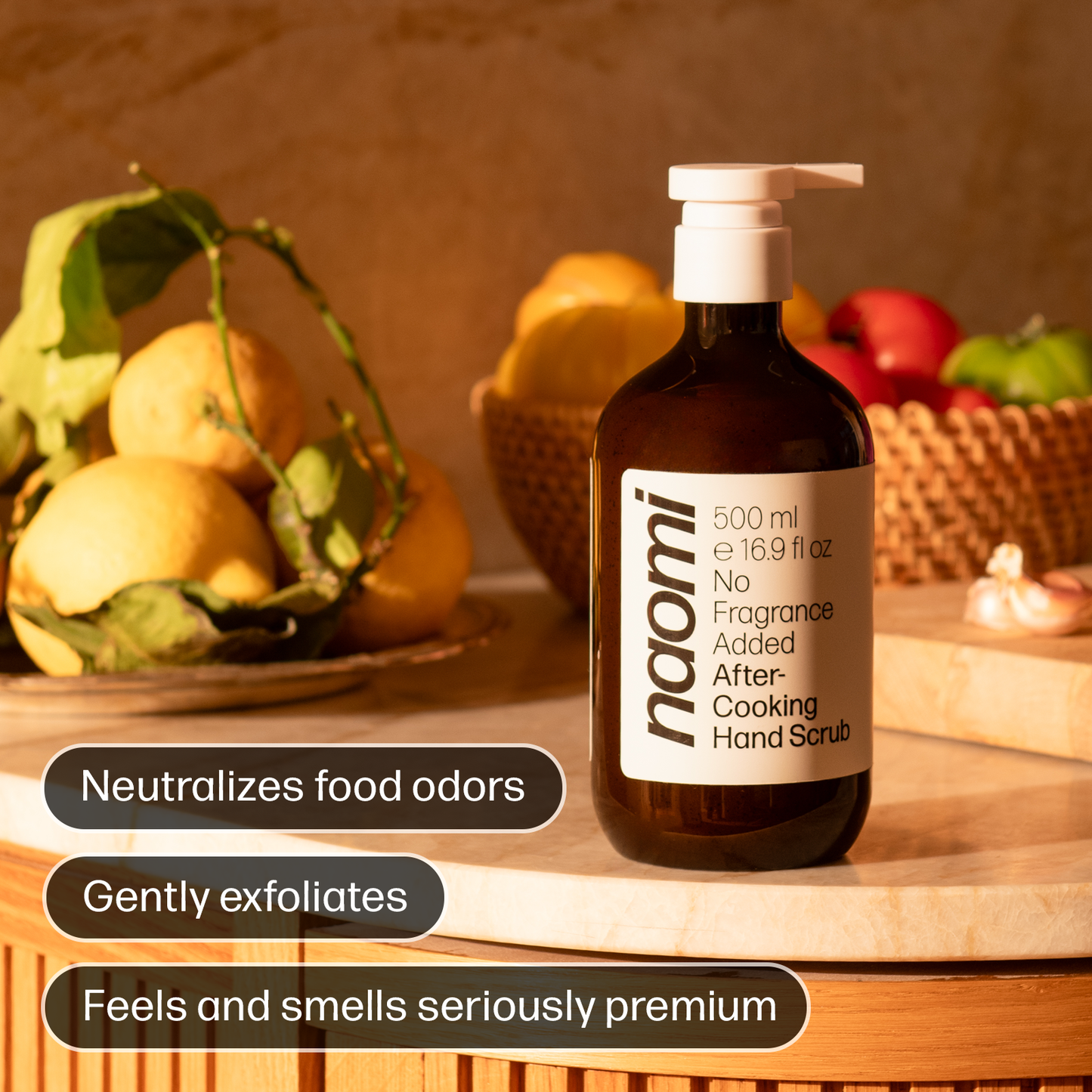 After-Cooking Hand Scrub Fragrance-Free Luxury Hand Wash