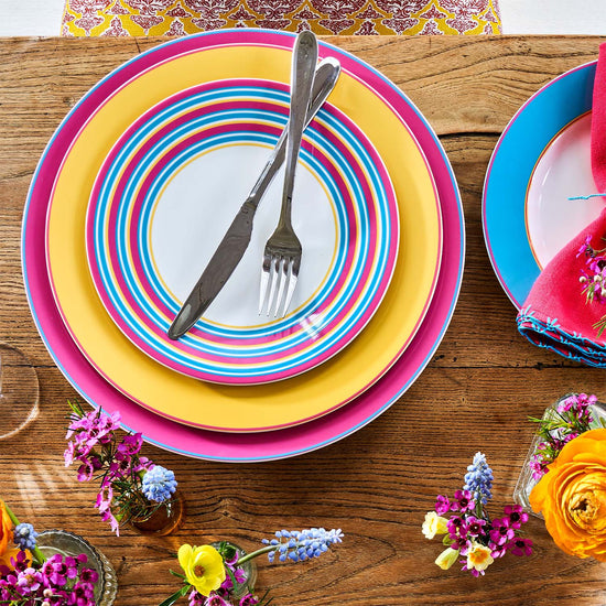 Portmeirion Kit Kemp Calypso Platter 13" - Pink (40% off at checkout)