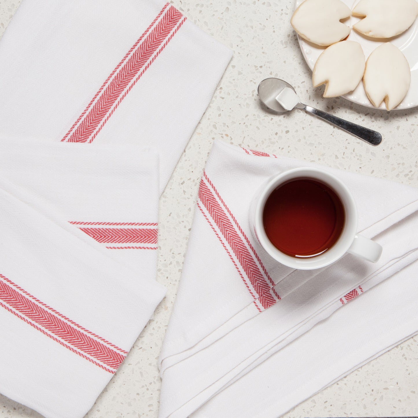 Brooklyn Stripe Tea Towel Set/4