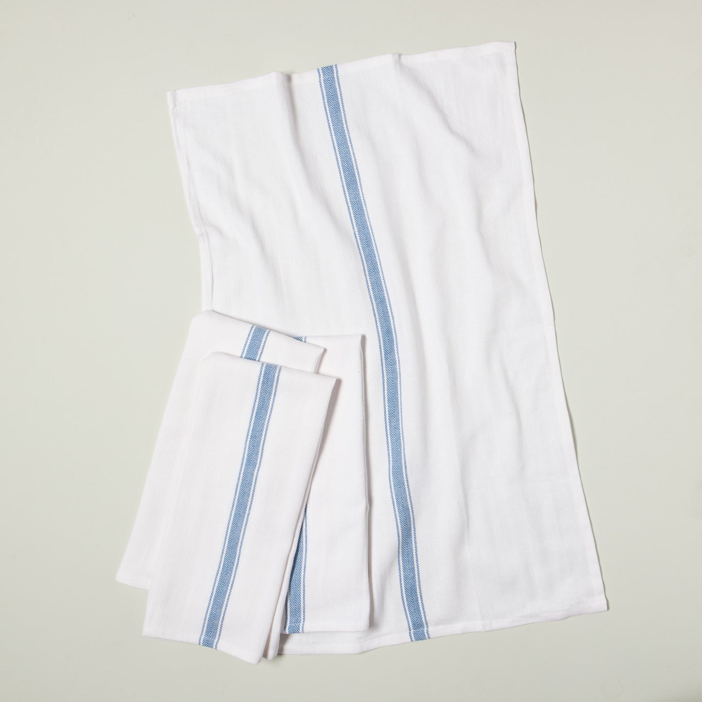 Brooklyn Stripe Tea Towel Set/4