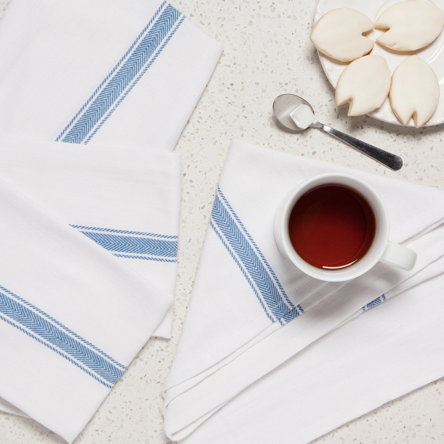 Brooklyn Stripe Tea Towel Set/4