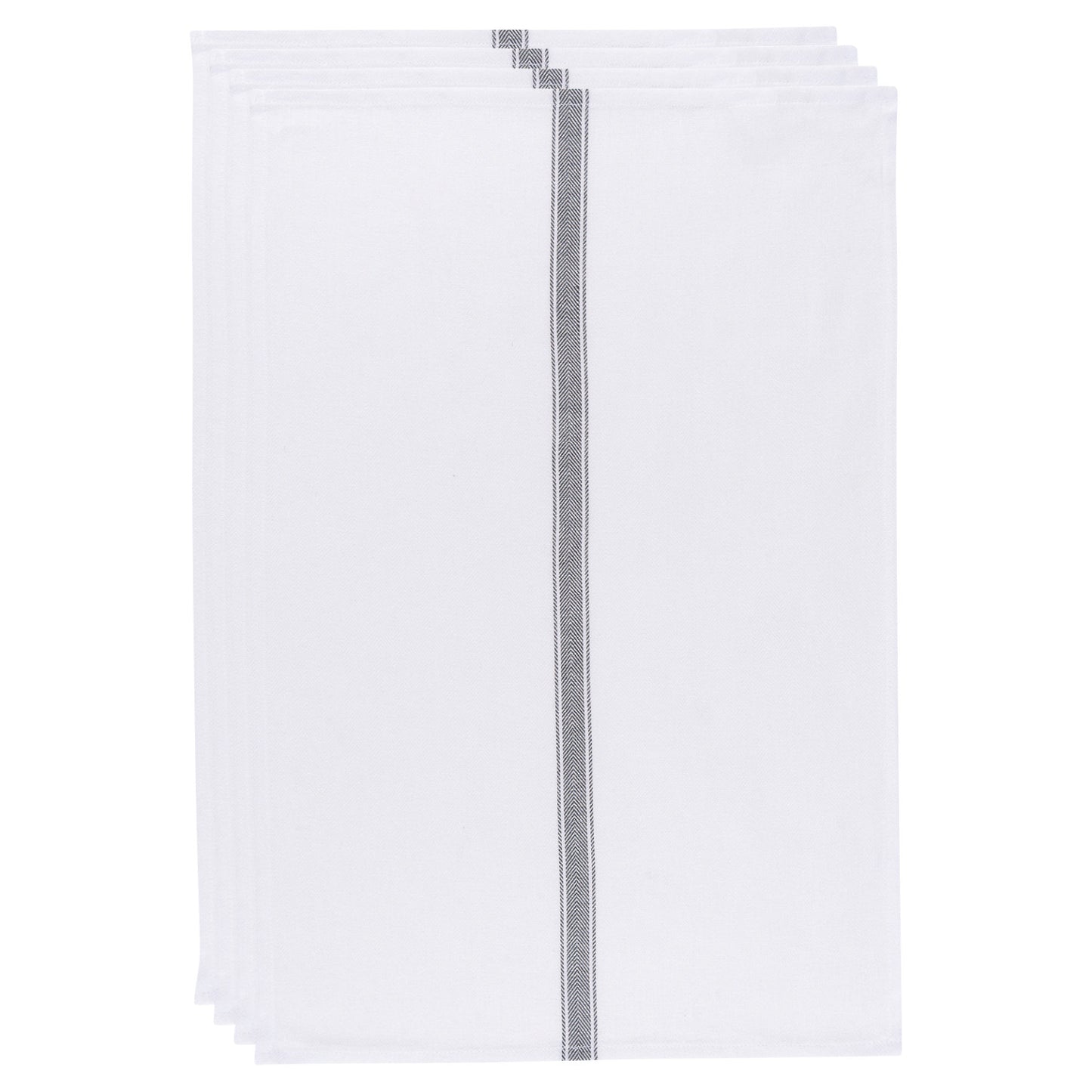 Brooklyn Stripe Tea Towel Set/4