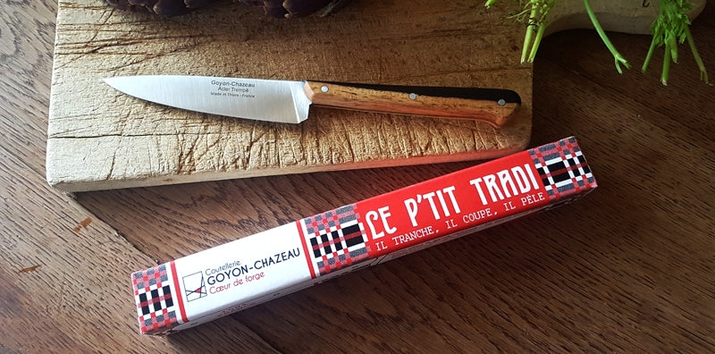 Le P'tit Tradi Knife Ebony with Sapwood