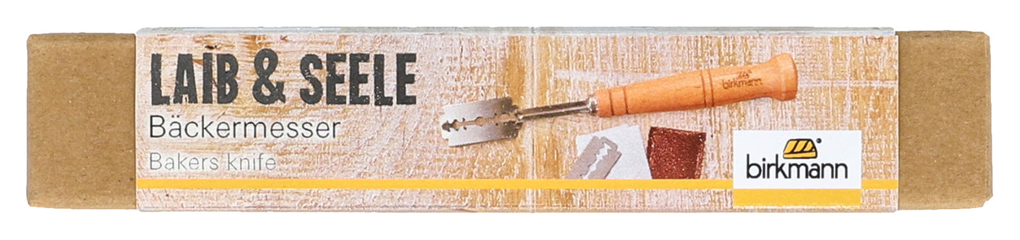 Birkmann Laib & Seele Bread Lame (Bakers Knife) w/5 blades