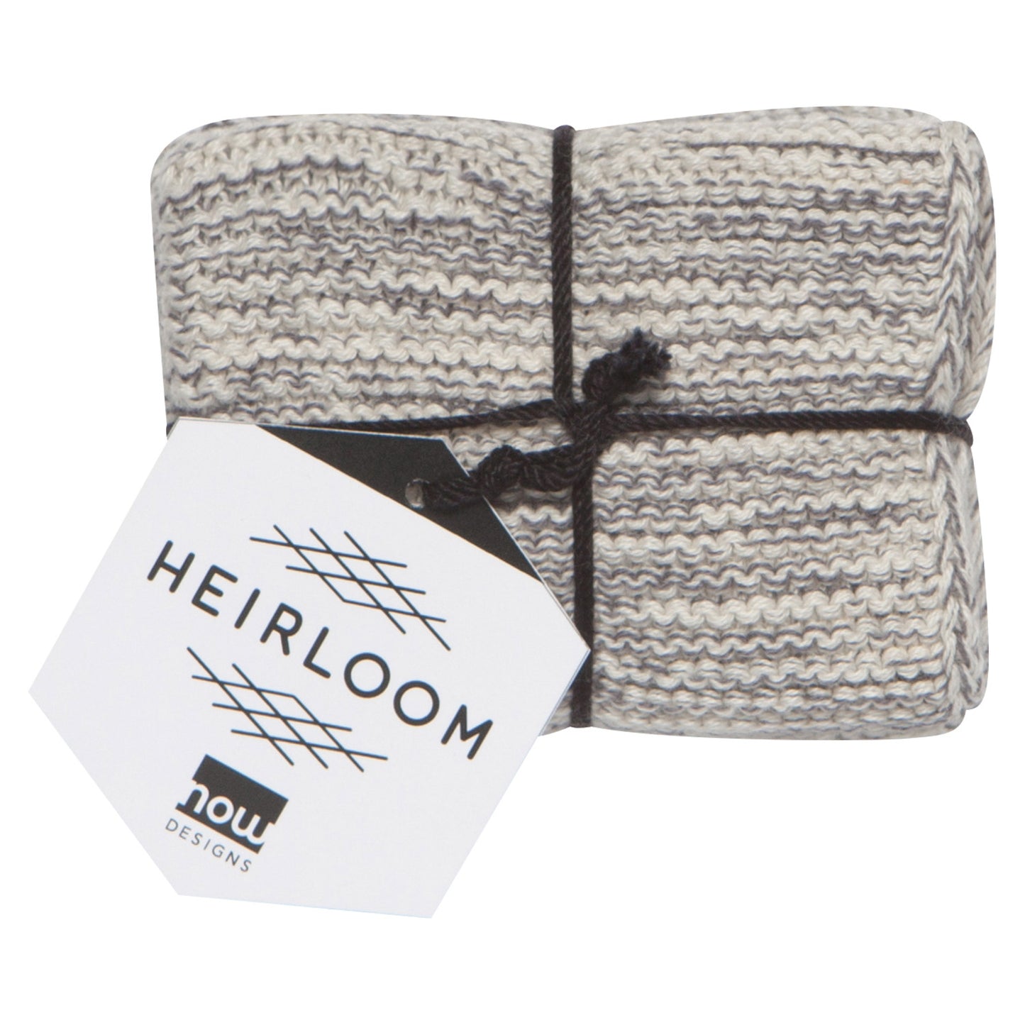 Knit Dishcloths Set/2 - Shadow