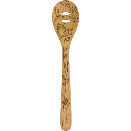 Load image into Gallery viewer, Beechwood Slotted Spoon - Nature
