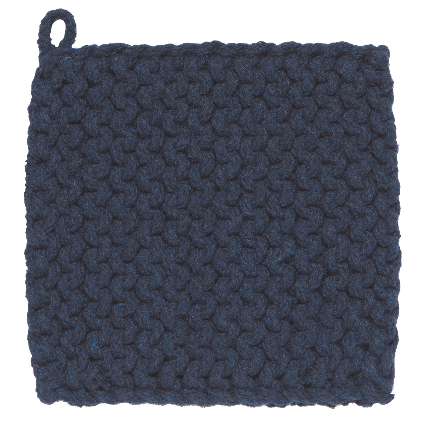 Pot Holder - Knit - Midnight Blue
