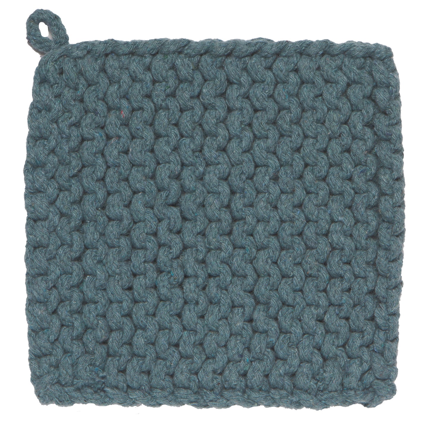Pot Holder - Knit - Lagoon