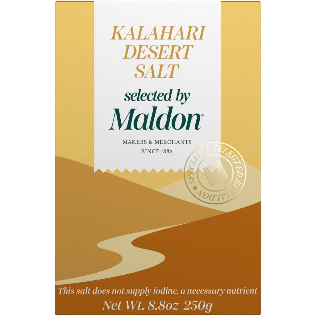 Kalahari Desert Coarse Salt - 250g Selected by Maldon