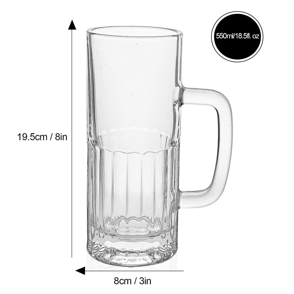 Freiburg Beer Mug 550ml Set/2