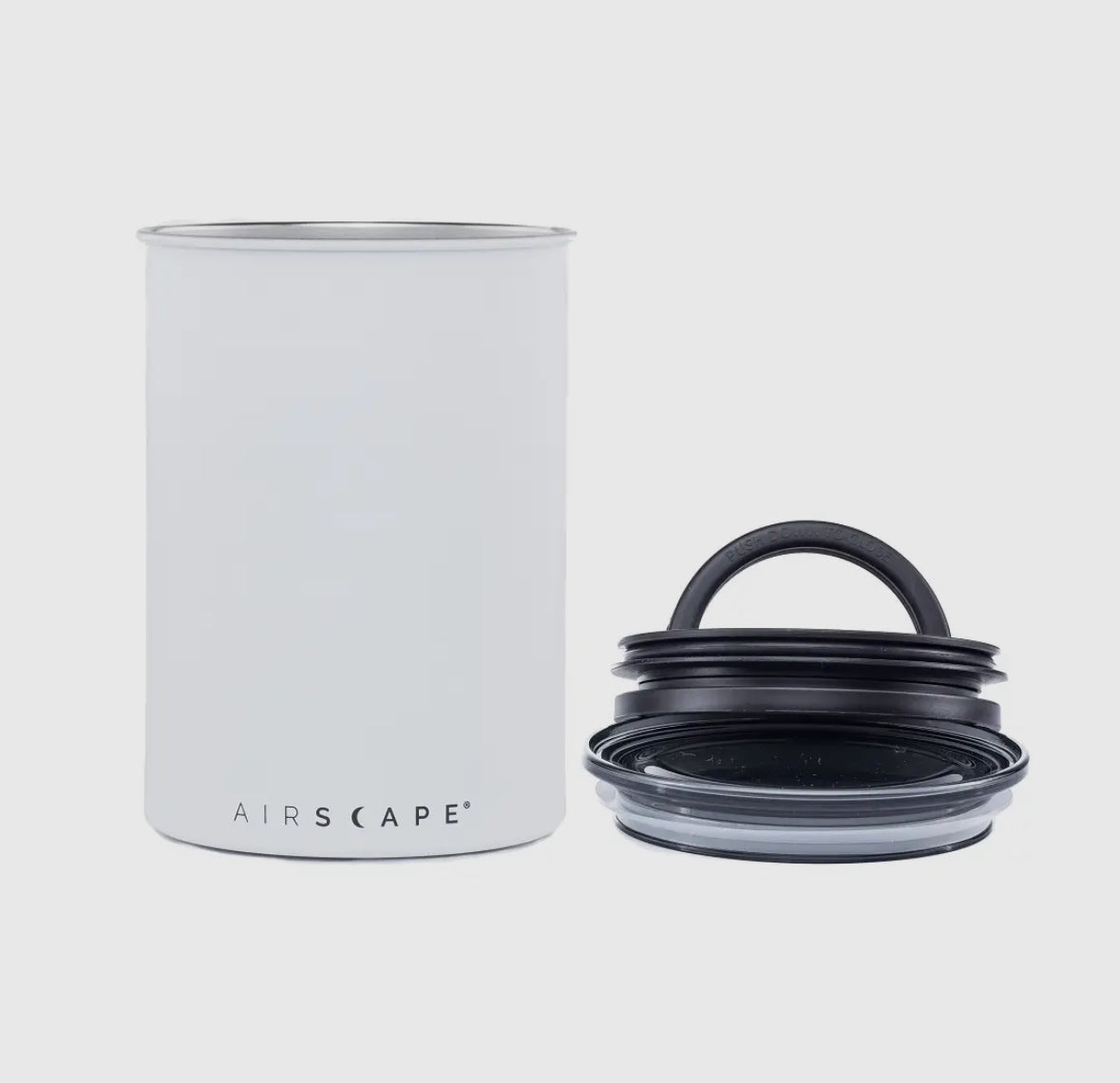 Airscape 500g Classic Canister - Matte White