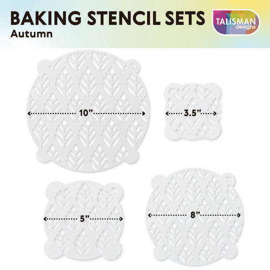 Baking Stencil Set - Autumn